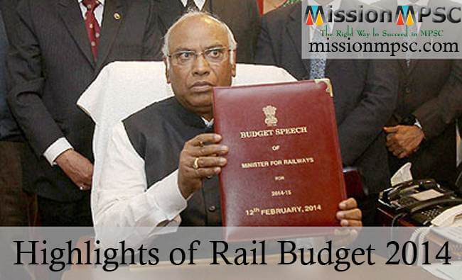 Rail Budget Mallikarjun Kharge