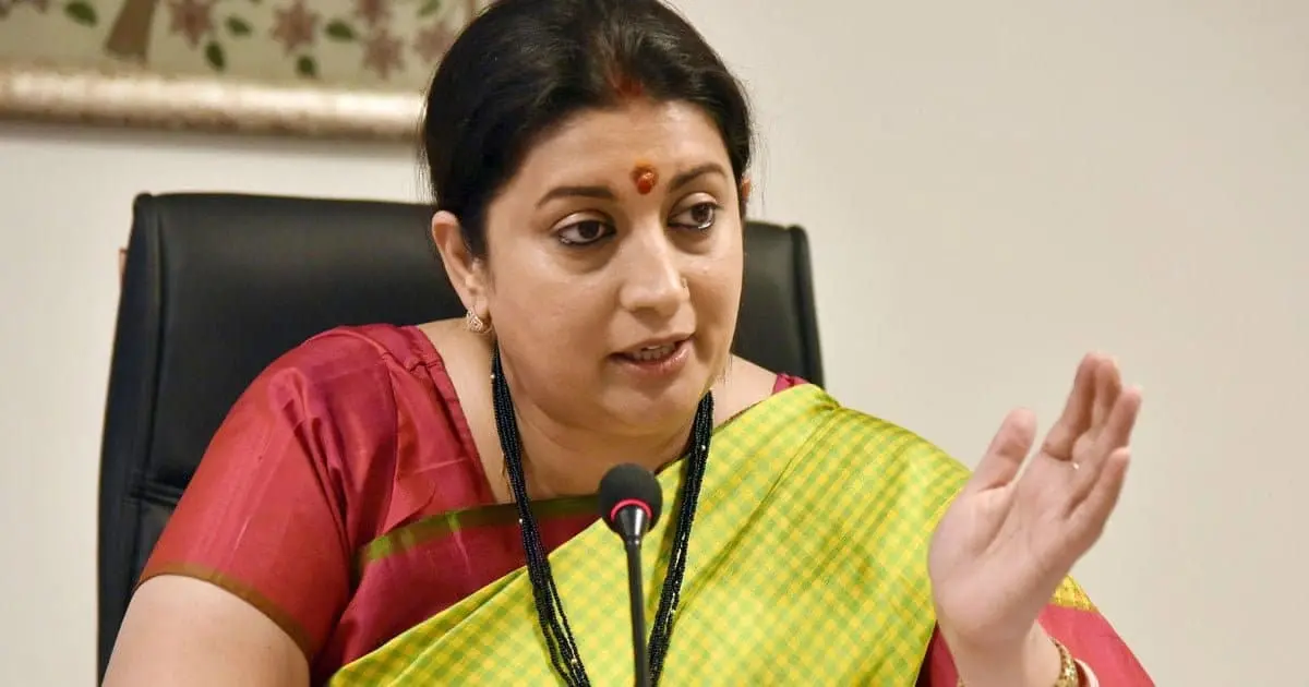 The_Union_Minister_for_Textiles-Smriti_Irani