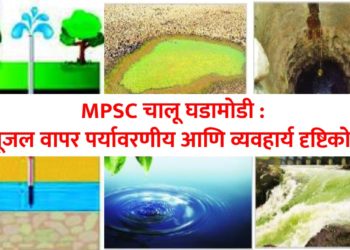 Mpsc Current Affairs Environmental Groundwater Use