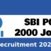 Sbi Po Recruitment