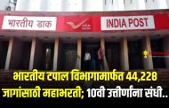 indian post office Bharti